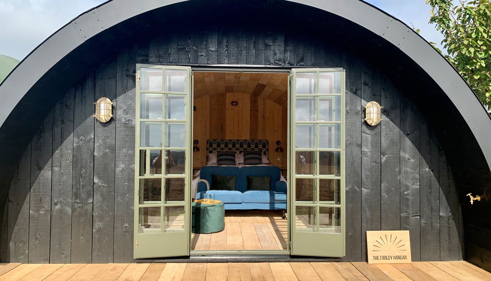 Farley Hanger Glamping near Winchester